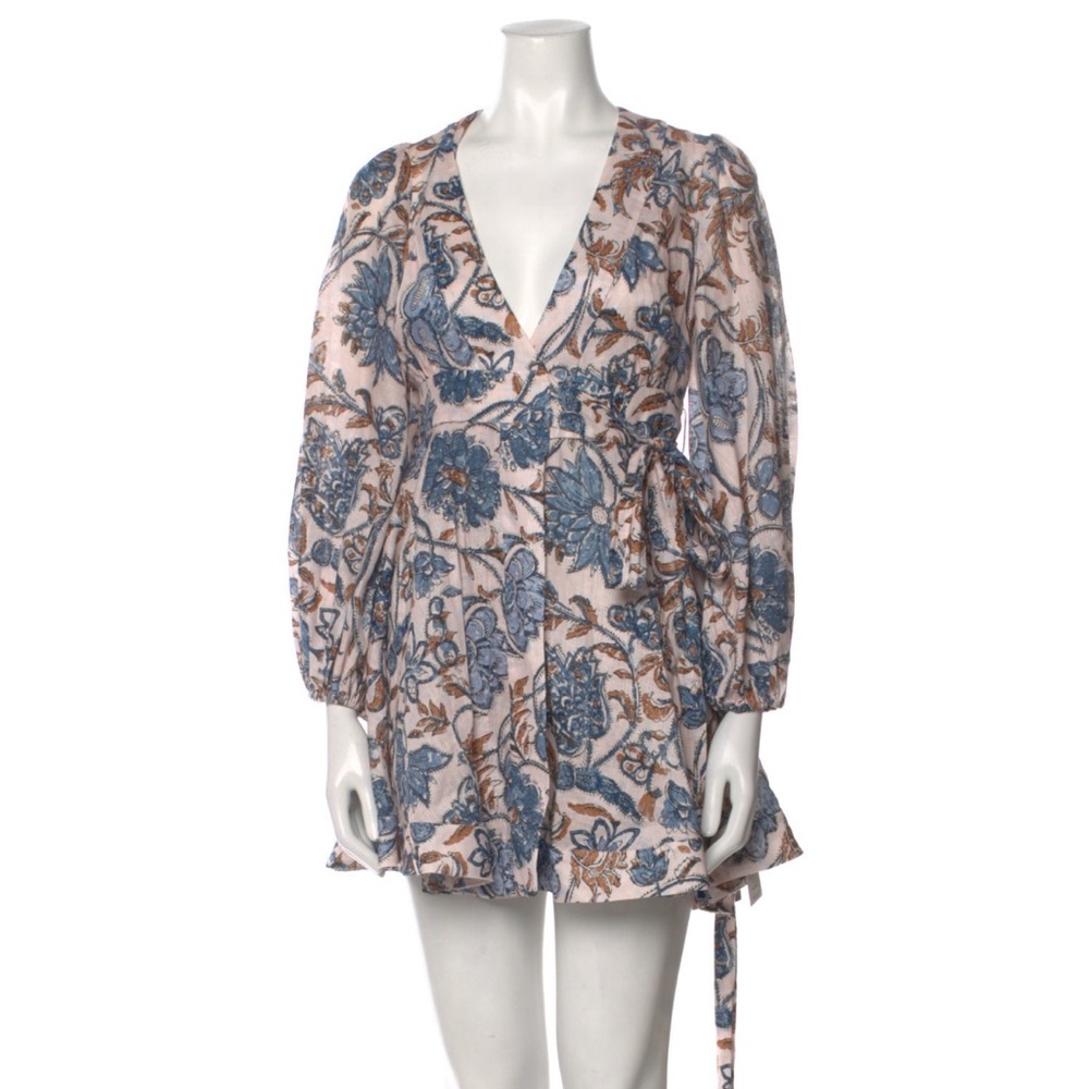 Zimmerman Printed Mini Dress xs